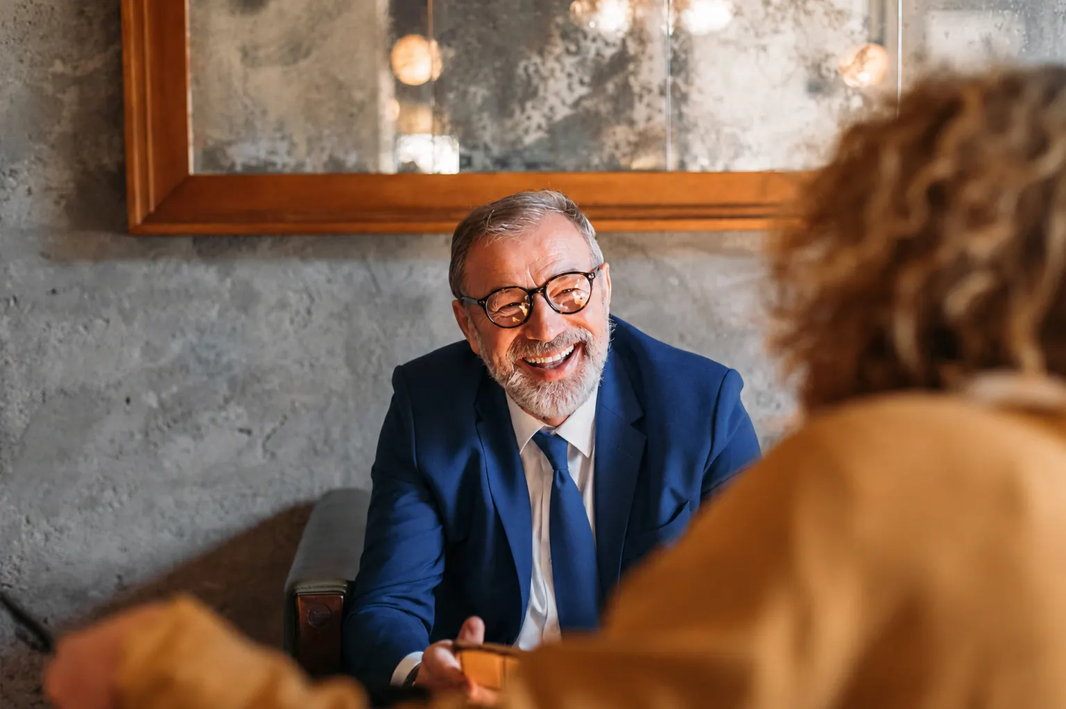 A Road Ready agent updating a client's policy